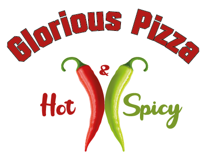 Logo Glorious Pizza Hot & Spicy